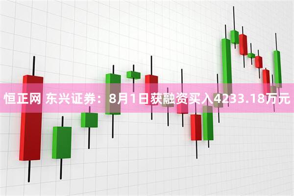 恒正网 东兴证券：8月1日获融资买入4233.18万元