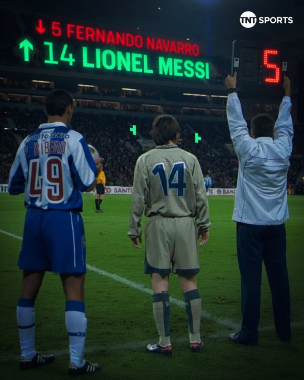 浩广配资 传奇开启! 22年前的今天, 梅西上演巴萨一线队首秀